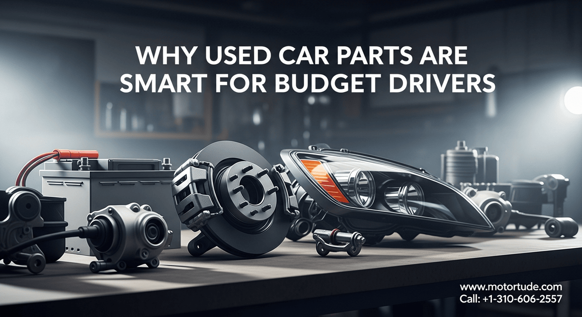 Why Used Car Parts Are Smart for Budget Drivers