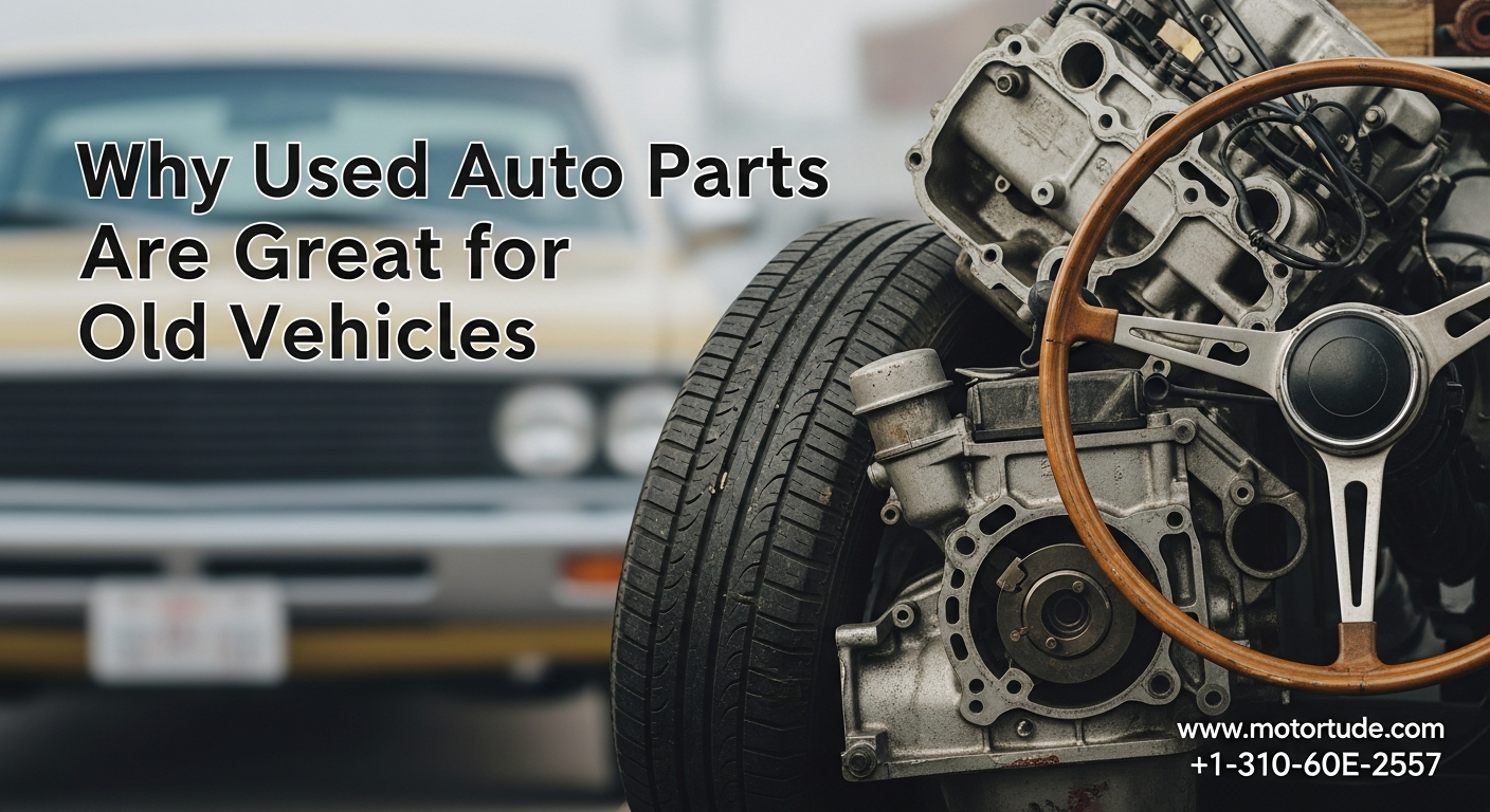 Why Used Auto Parts Are Great for Old Vehicles