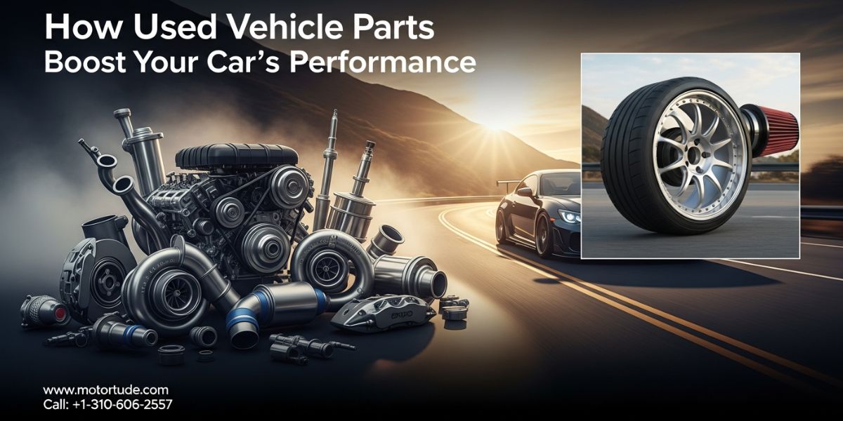 How Used Vehicle Parts Boost Your Car’s Performance