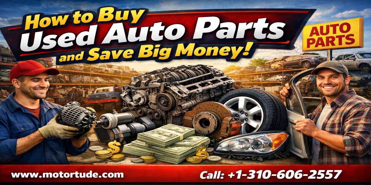 How to Buy Used Auto Parts and Save Big Money