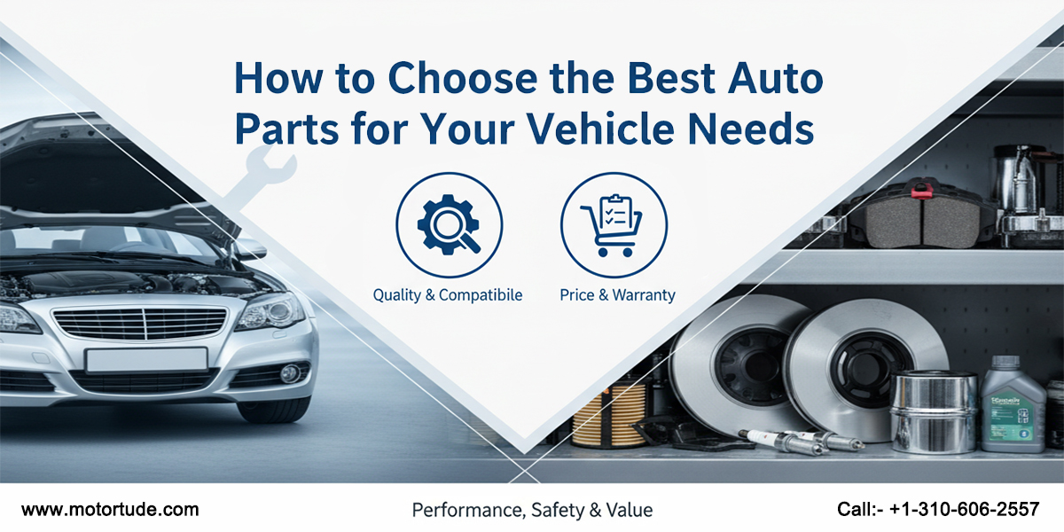 How to Choose the Best Auto Parts for Your Vehicle Needs