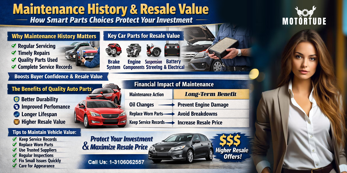 Maintenance History and Resale Value: How Smart Parts Choices Protect Your Investment